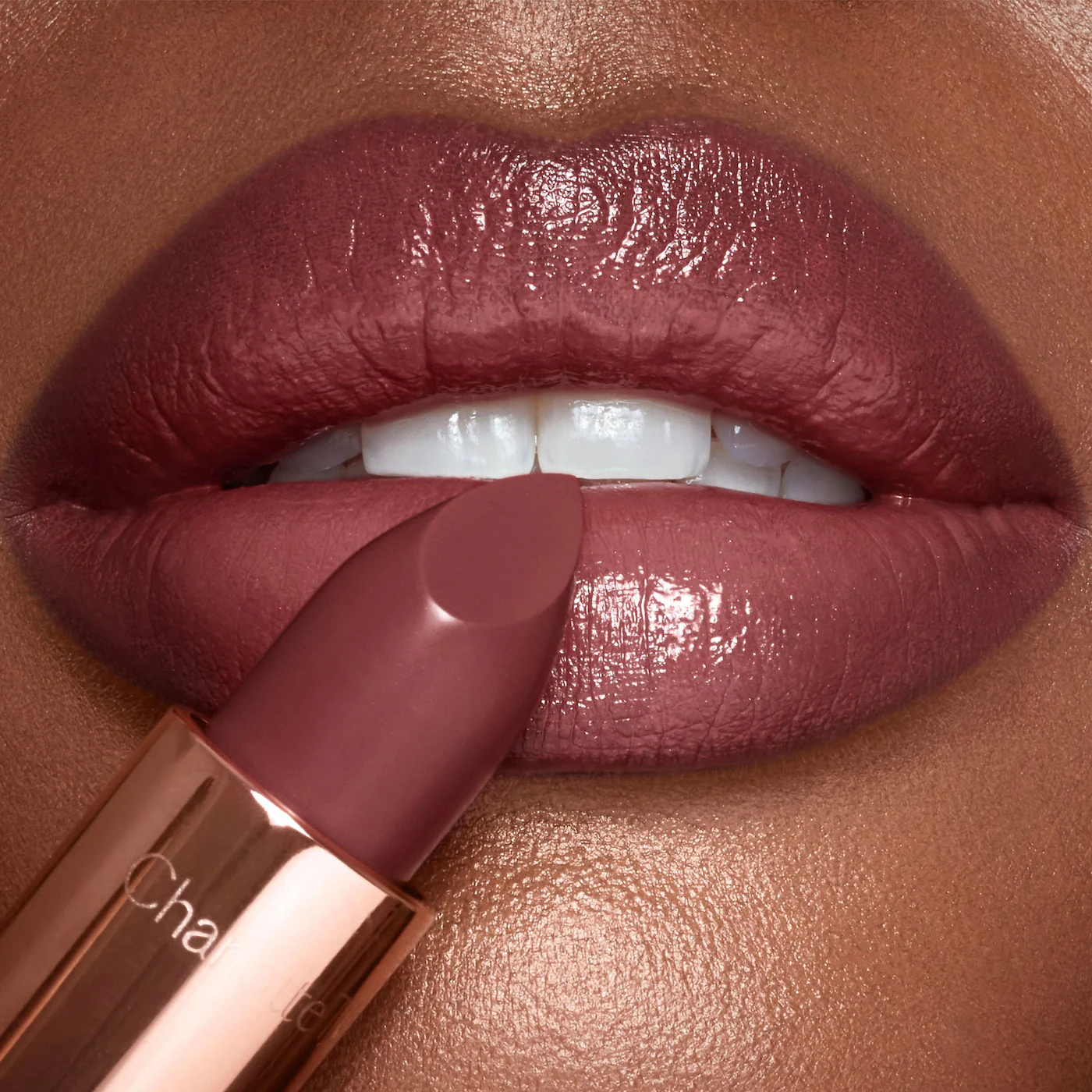 Charlotte Tilbury MINI Pillow Talk Lipstick & Liner Set - Color: Pillow Talk Deep - berry rose Satin