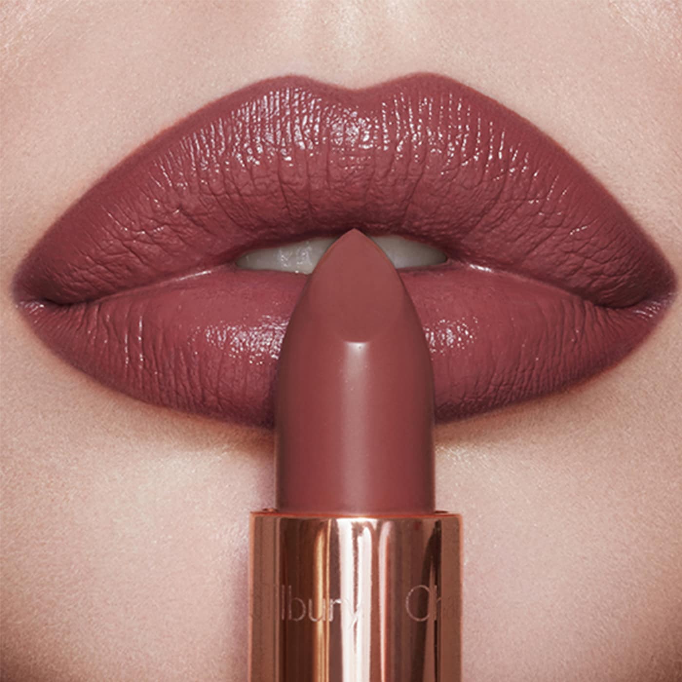 Charlotte Tilbury MINI Pillow Talk Lipstick & Liner Set - Color: Pillow Talk Deep - berry rose Satin