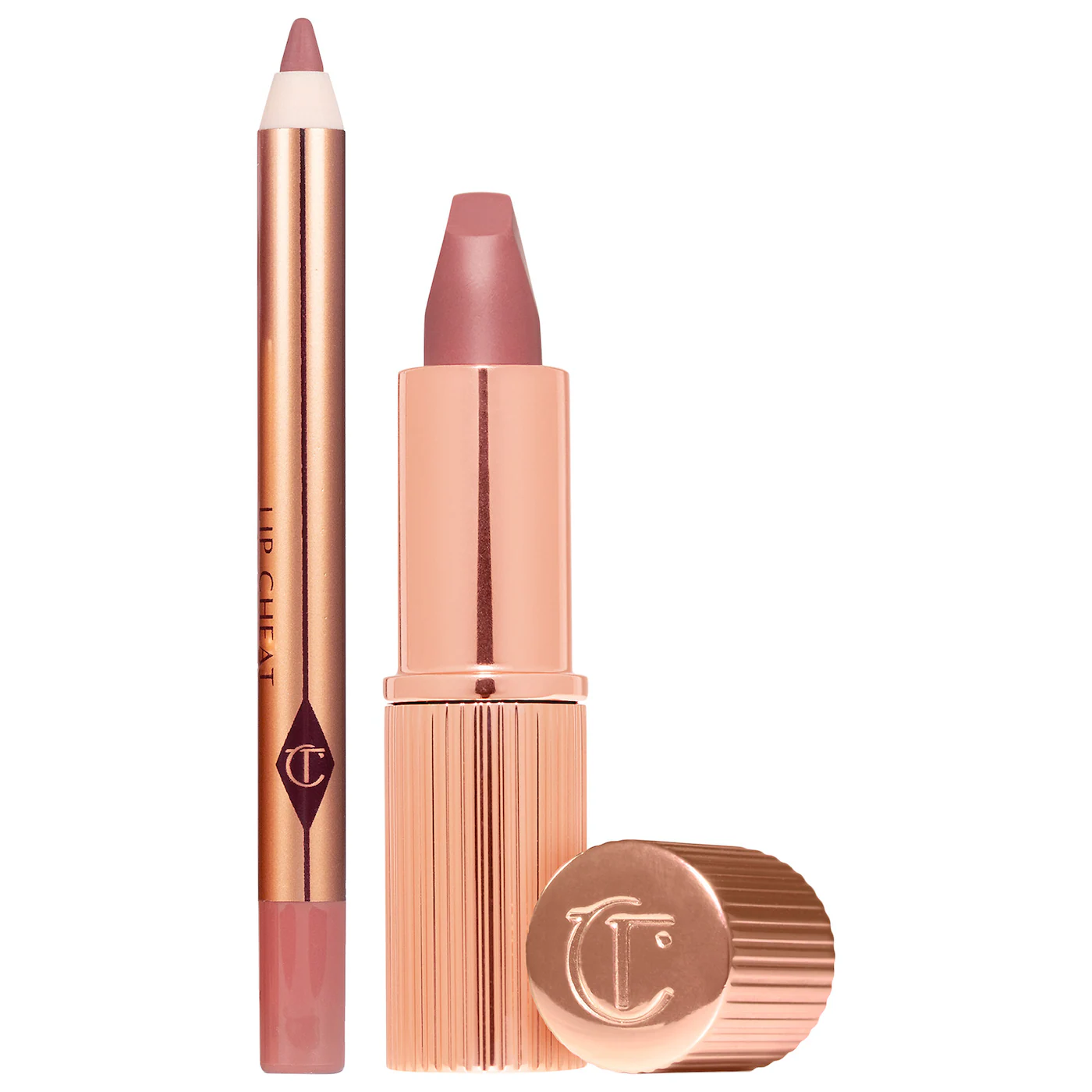 Charlotte Tilbury  Mini Pillow Talk Lipstick & Liner Set matte