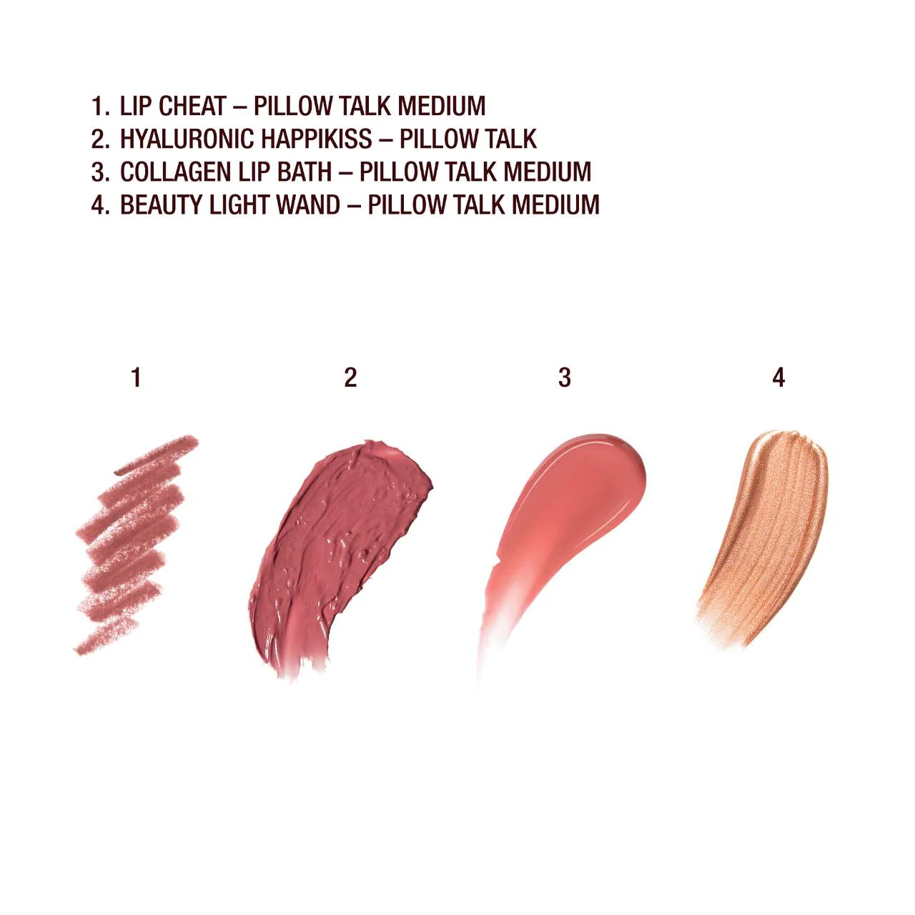 Charlotte Tilbury  Pillow Talk Iconic Lip and Cheek Secrets Set Color: Medium