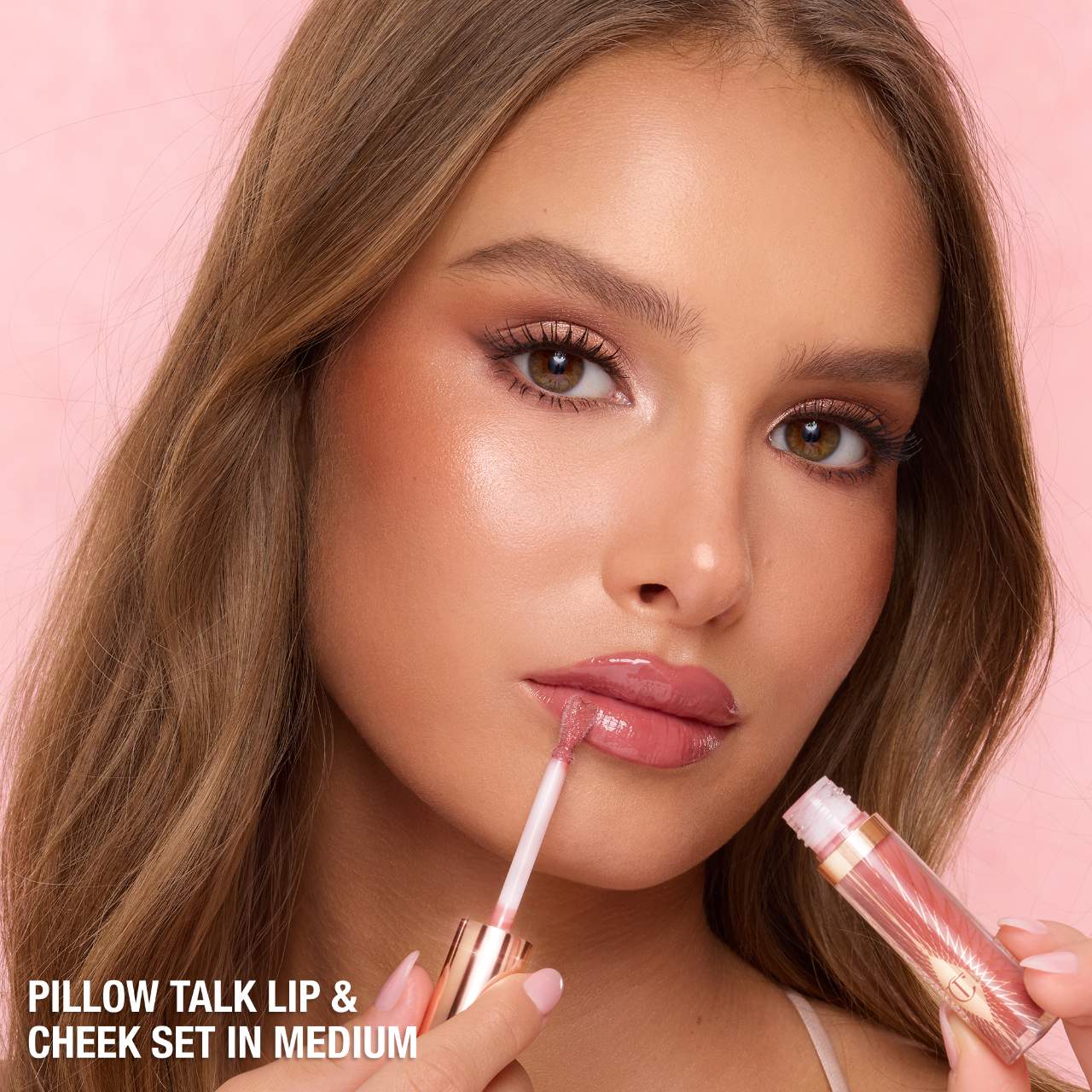 Charlotte Tilbury  Pillow Talk Iconic Lip and Cheek Secrets Set Color: Medium