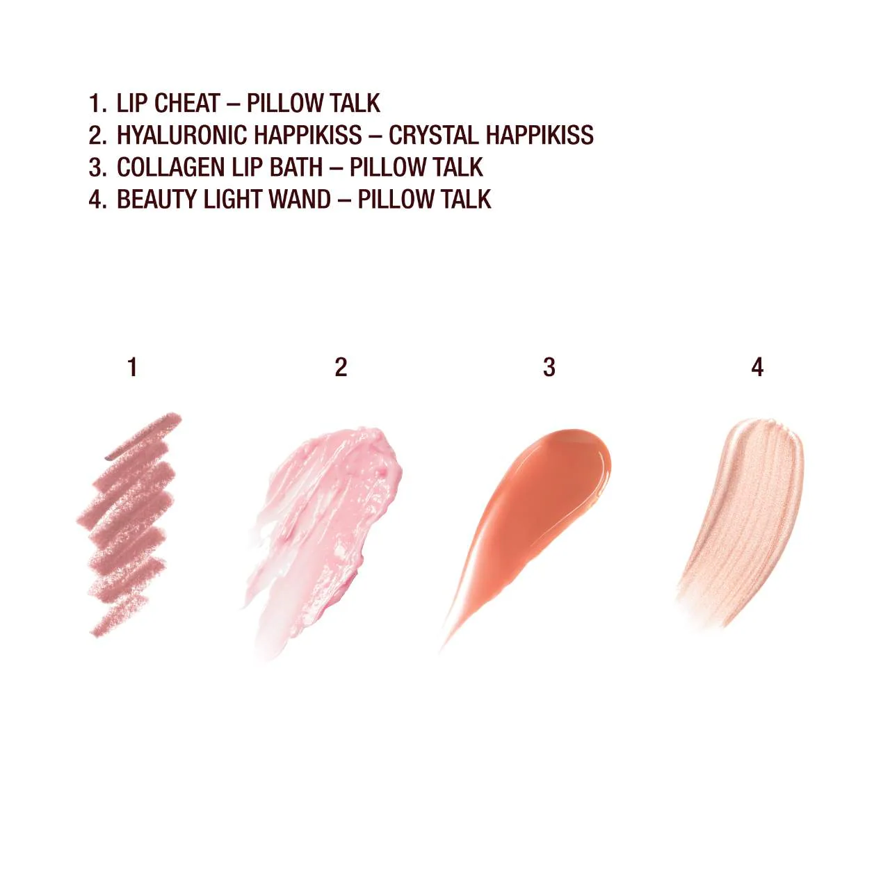 Charlotte Tilbury  Pillow Talk Iconic Lip and Cheek Secrets Set Color: Original