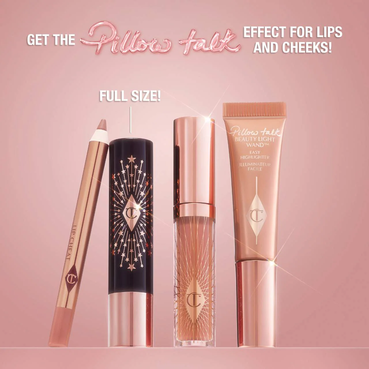 Charlotte Tilbury  Pillow Talk Iconic Lip and Cheek Secrets Set Color: Original