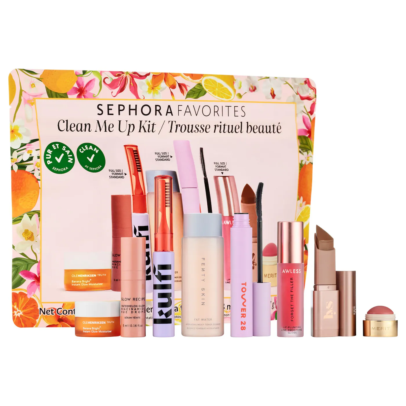 Sephora Favorites  Clean Me Up Makeup and Skincare Value Set