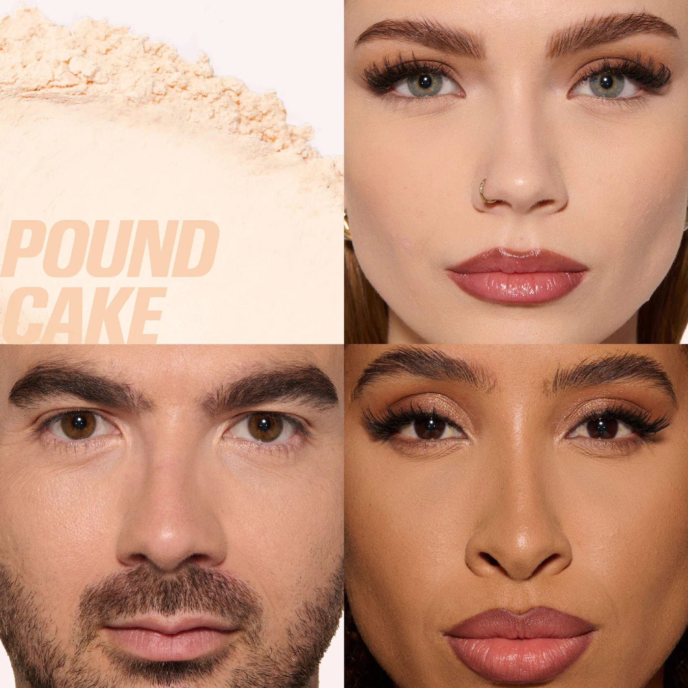  HUDA BEAUTY  Easy Bake Blurring Loose Baking & Setting Powder Color: Pound Cake 