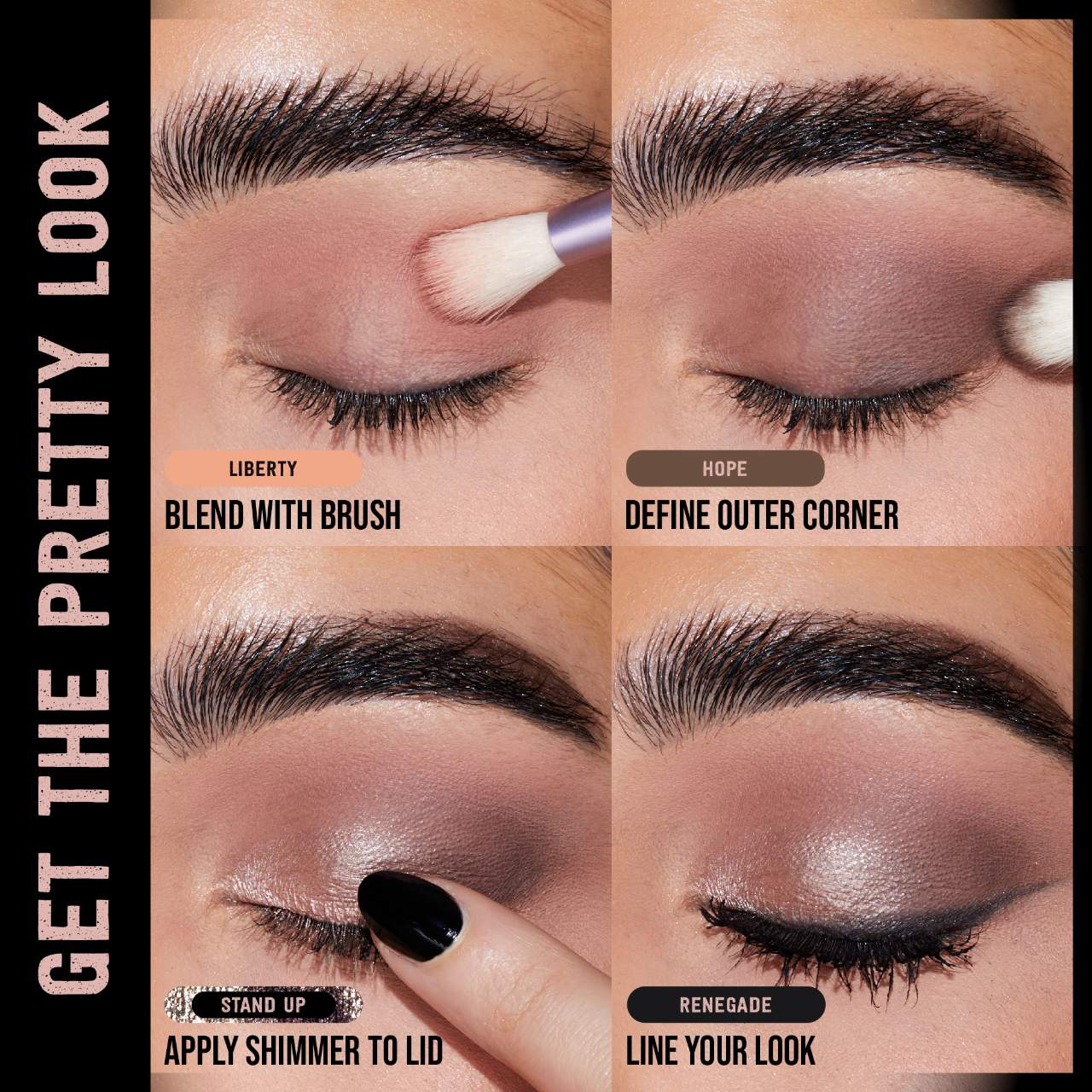  HUDA BEAUTY  Pretty Grunge Eyeshadow Palette