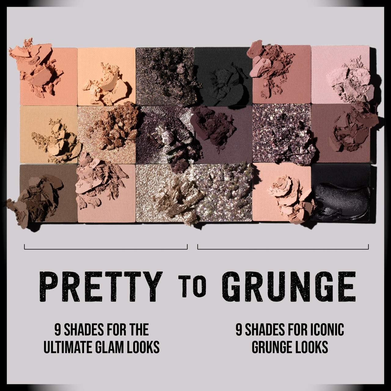  HUDA BEAUTY  Pretty Grunge Eyeshadow Palette