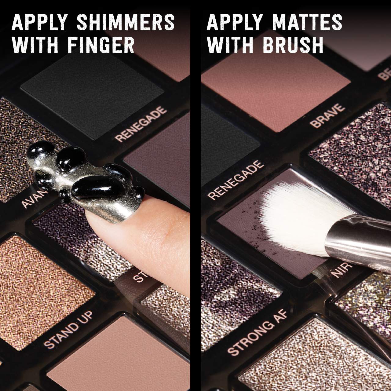  HUDA BEAUTY  Pretty Grunge Eyeshadow Palette
