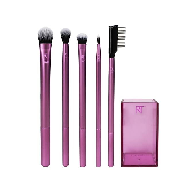 Real Techniques®️ Enhanced Eye Makeup Brush Set, 6pcs