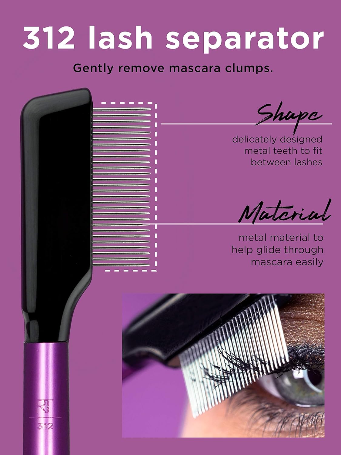 Real Techniques®️ Enhanced Eye Makeup Brush Set, 6pcs