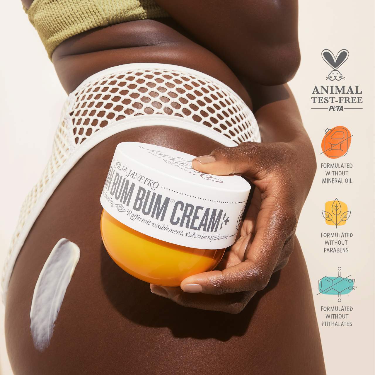 Sol de Janeiro  Brazilian Bum Bum Visibly Firming Refillable Body Cream with Caffeine-Rich Guaranà s