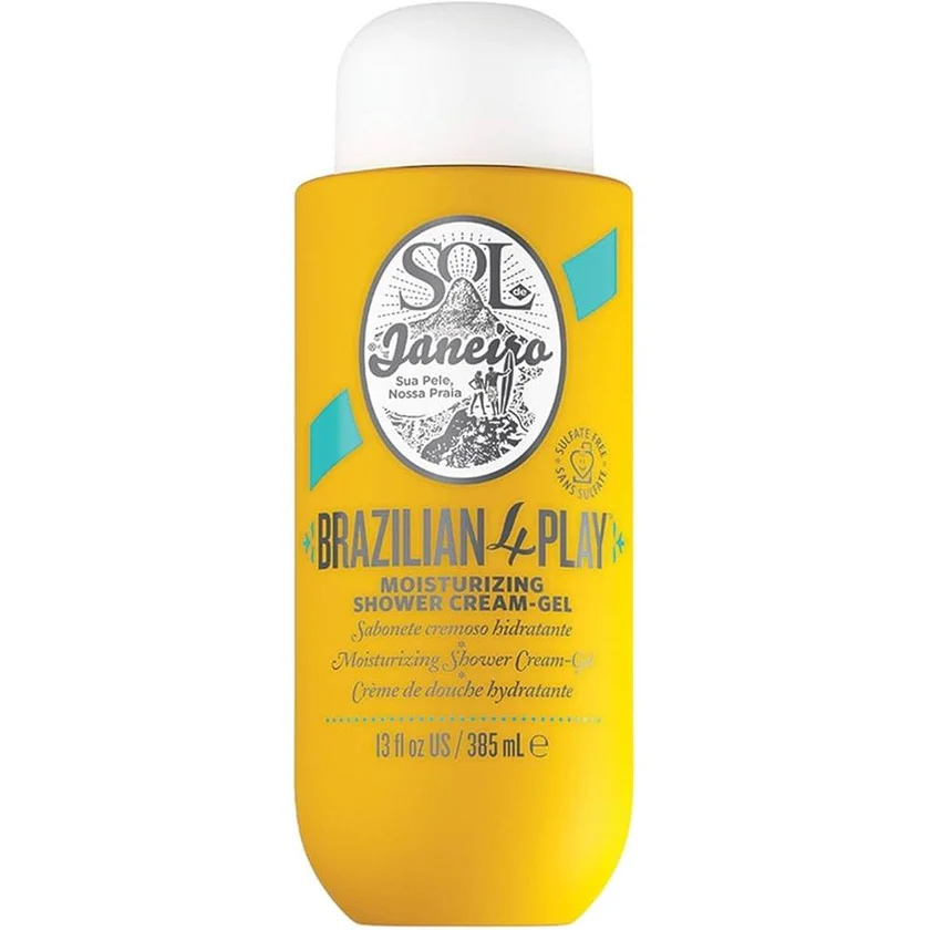 Sol de Janeiro Brazilian 4 Play Moisturizing Shower Cream-Gel Size: 13 oz/ 385 mL