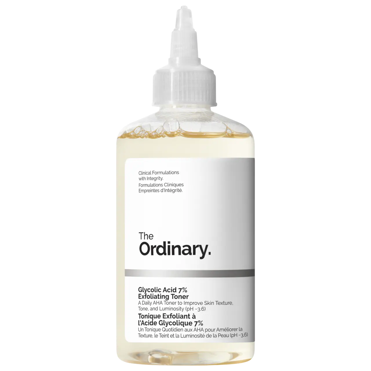 The Ordinary  Glycolic Acid 7% Exfoliating and Brightening Daily Toner 240 mL