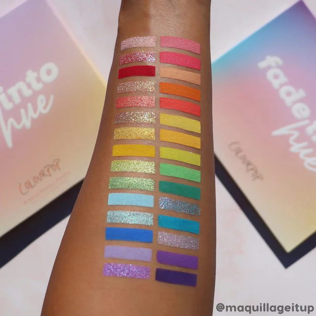 Colourpop Fade Into Hue Rainbow Powder Palette