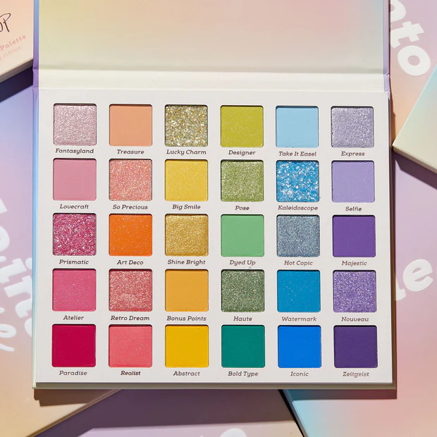 Colourpop Fade Into Hue Rainbow Powder Palette