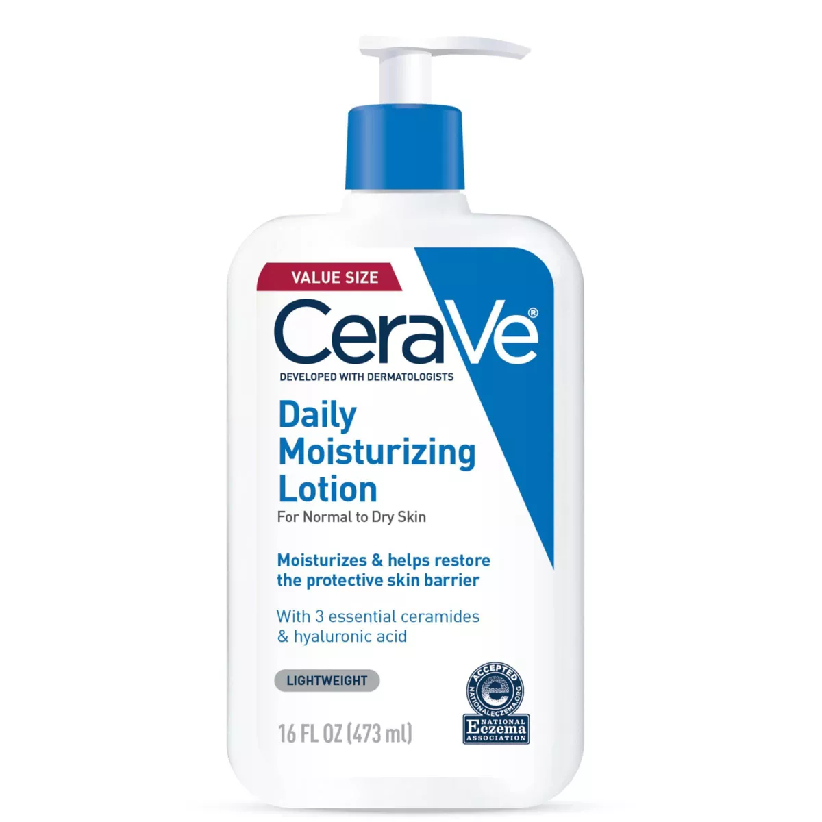 CeraVe Daily Moisturizing Lotion for Dry Skin, Body Lotion & Face Moisturizer with Hyaluronic Acid a