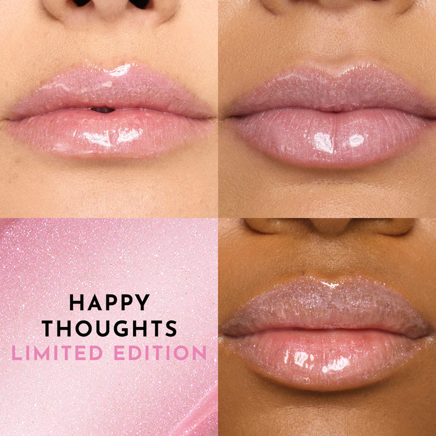  LAWLESS  Forget The Filler Lip Plumper Line Smoothing Gloss Color: Happy Thoughts x LoveShackFancy 