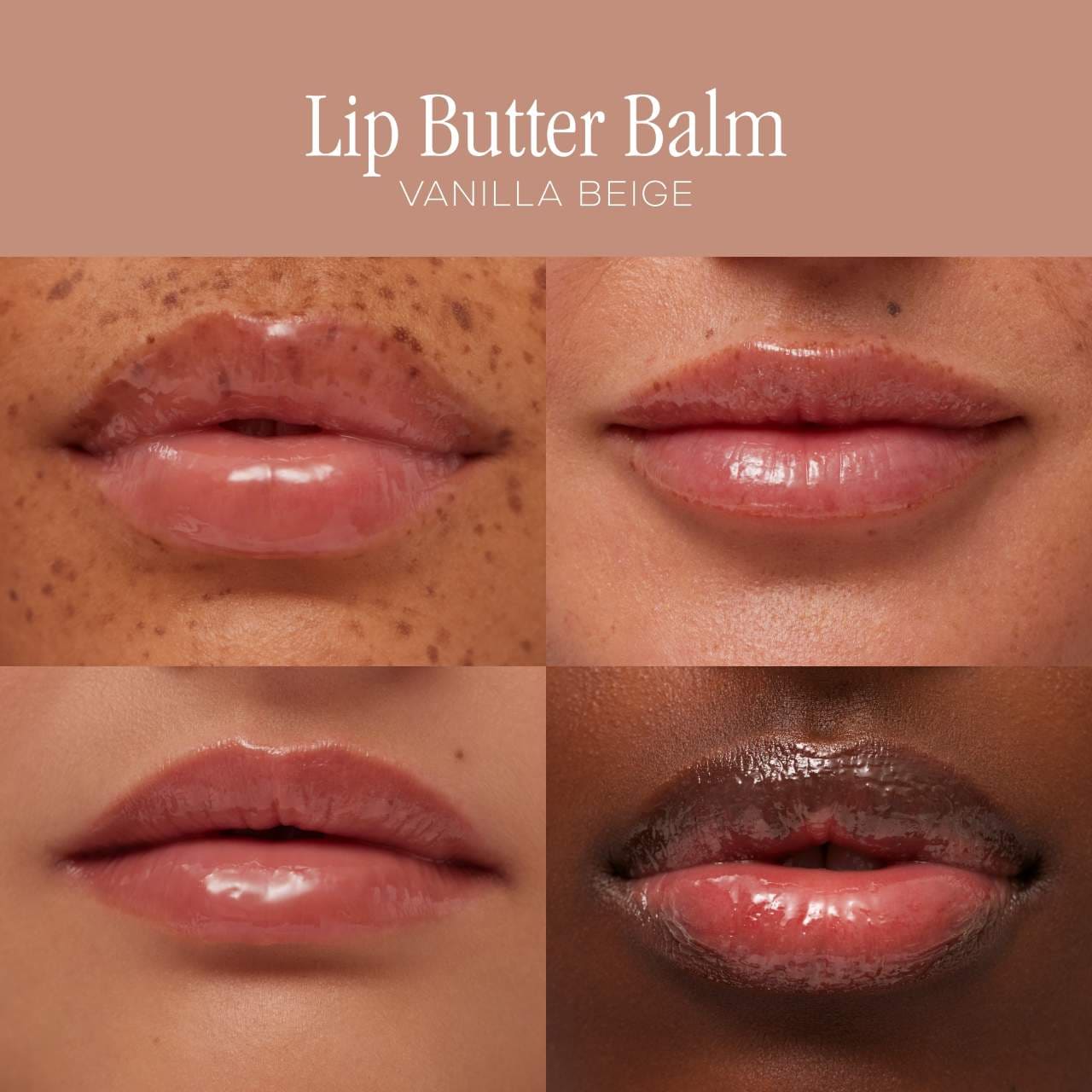  Summer Fridays  Lip Butter Balm Treatment for Hydration + Nourishing Shine Color: Vanilla Beige 